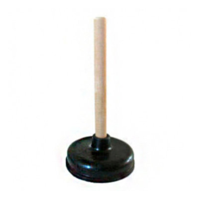 Вантуз Ф140 цилиндр. с дерев. ручк.