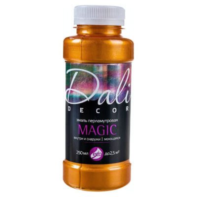 ЭМАЛЬ "DALI-DECOR MAQIC" МЕДЬ 0,25 Л (6/12) "РОГНЕДА"