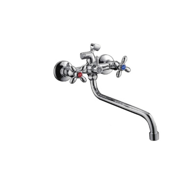 Смеситель хром д/ванны излив F2708