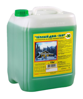 Теплоноситель "Теплый Дом ЭКО-30" 20кг