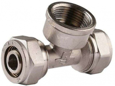 Тройник МП 16x3/4" внутр.