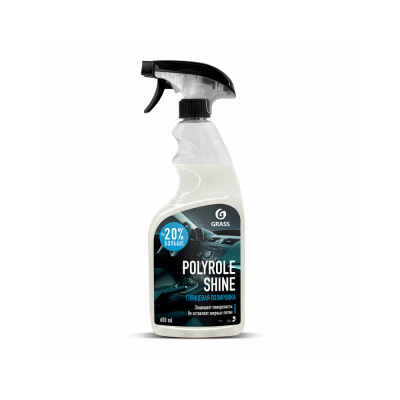 Средство полурующее Polirol Shine, флакон 600 мл