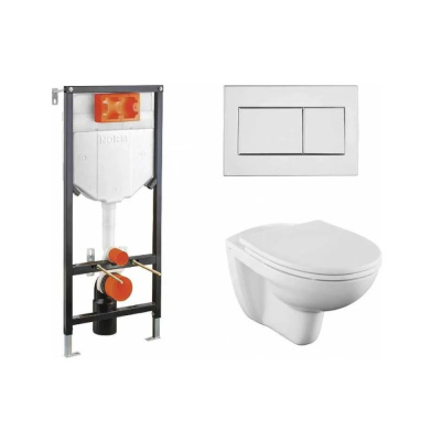 Инсталляция+кнопк+ун.Norm Fit+дюропл.с микрол.Norm Fit L-Box