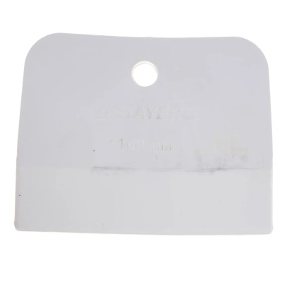 Шпатель STAYER  MaxFlat 100 мм, для затирки швов эластичный, белый, резиновый, MASTER (1027-100)