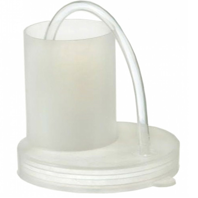 Гидрозатвор на банку (с трубкой)