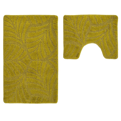 Набор ковриков д/ванной Актив icarpet 50*80+50*40 салатный (01)
