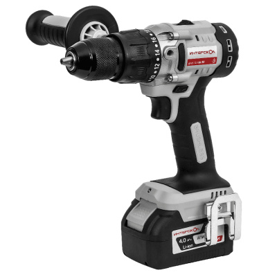 Дрель-шуруп. ДАУ-13/18В 80 бесщеточная ударная аккум. Li-ion АПИ (кейс, 1 аккум. 4,0Ач, ЗУ)
