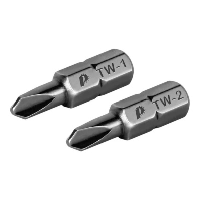 Бита отверточная ПРАКТИКА "Профи" Tri Wing 1x25мм, 2x25мм (2шт), блистер (918-689)