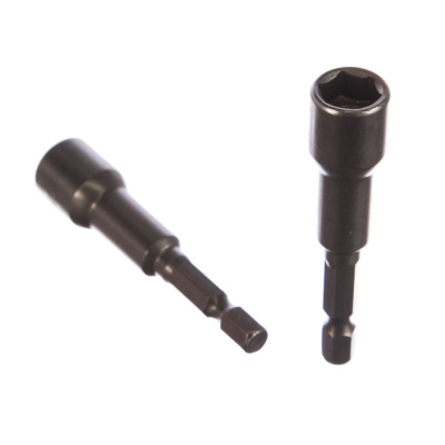 Биты с торцевыми головками  6 мм - 45 мм, 2 шт//MATRIX