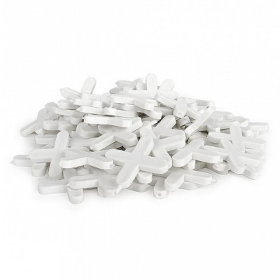 Крестики 4мм (250шт.) для кладки плитки пласт.