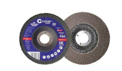 Круг лепестковый торцевой Cutop Profi (96 лепестков) 150 х 22,2 мм, Р40