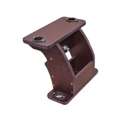 Подставка под эхолот с 2 держ.удочки