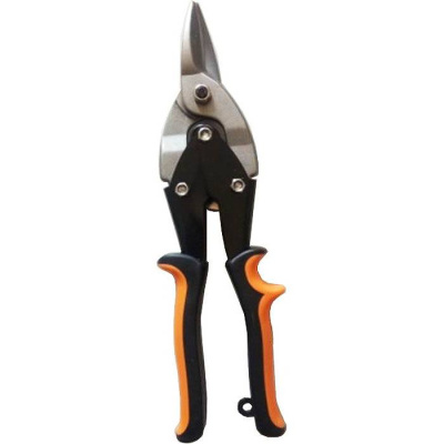 Ножницы по металлу 250 мм., прямой рез, двухкомпонентные рукоятки 73/10/8/1