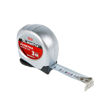 Рулетка Matrix Magnetic 3м х 16мм карманная
