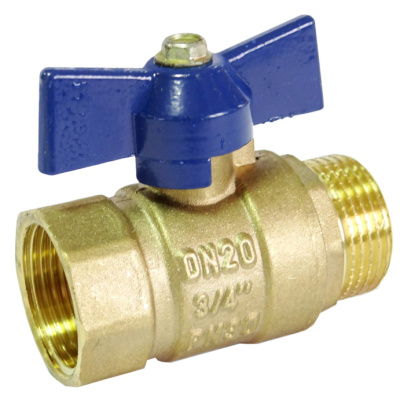 Кран RM-L  3/4 шар. лат баб г/ш 