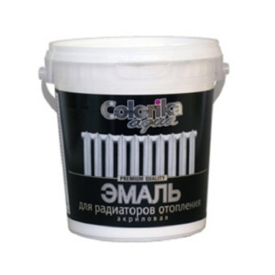 Эмаль "Colorika Aqua" акриловая для радиаторов отопления 0,8кг