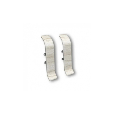 Угол для плинтуса К-П70 "Идеал Классик" Клен белый / 267 соединительный