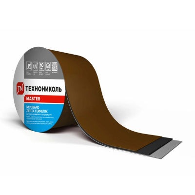 Лента-герметик NICOBAND Коричневый 3м*5см 