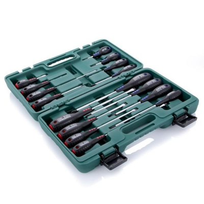 Набор отверток шлиц и крест "FULL STAR"  SL 2x50-8x150 PH#1-3, 16 предм.