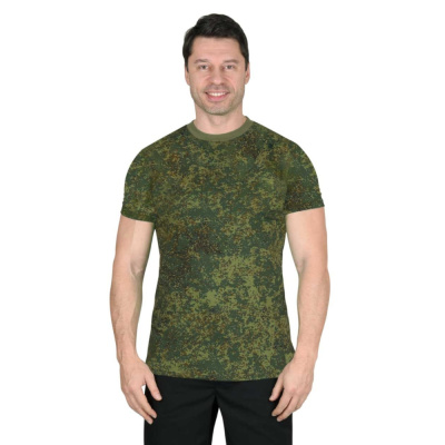 Футболка КМФ "Цифра зелёная" 160г/м2 р.3XL (ЧЗ)