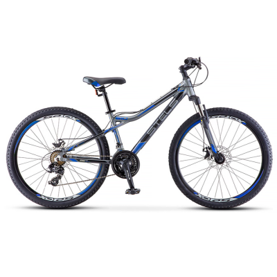 Велосипед 26" STELS Navigator-610 MD (16" Антрацитовый/синий), арт. V040