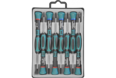 Набор отверток для точной механики 50мм "TORX" Т4-Т7 и крест. РН#00 8 предм.