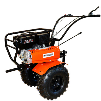 Мотоблок MegArsenal МG-227(колеса 19*7-8; 7л/с; 4 вперед+2 назад; 24 фрезы)