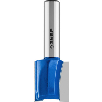 Фреза пазовая прямая,D-8мм dl-25мм, хв.-8мм,ЗУБР Проф.