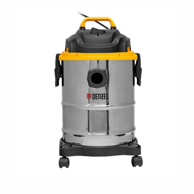 Пылесос строительный RVC20, 1400 Вт, бак 20 л, шланг 3 м, розетка с автосинхр.// Denzel