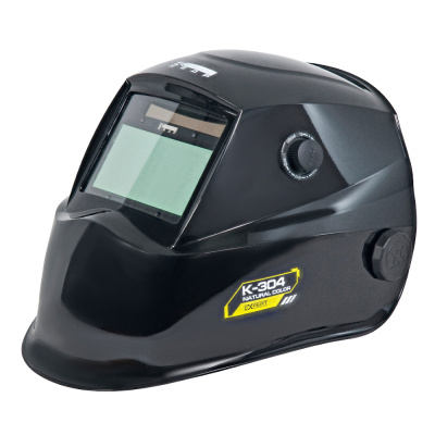 Маска сварщика   КЕДР (СОБРАННАЯ) "К-304 natural color EXPERT", черная