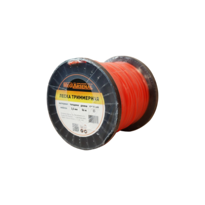Леска триммерная MegArsenal Круг 3,0 мм. 56 м, бобина