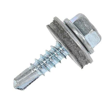 Саморез кровельный Daxmer4,8х19 Цинк сверло №2 (250 шт)