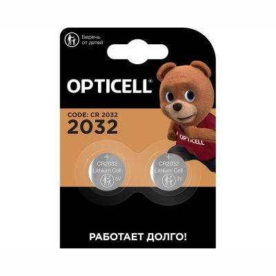 Элемент питания Opticell CR2032 BL2