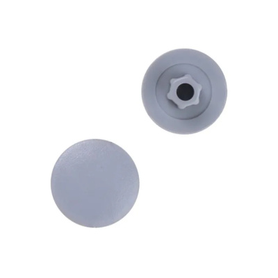 Заглушка для конфирмата S=4, серая