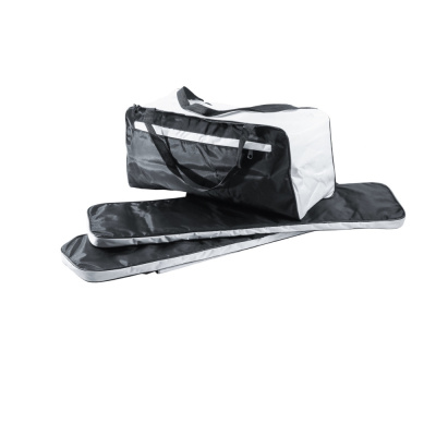 Комплект мягких накладок 900*250 черно-белые