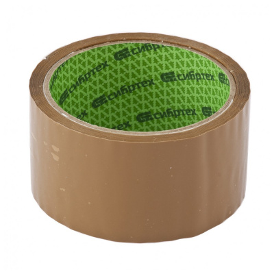 Лента клейкая "Эксперт", 45 мкм, 48 мм х 60 м, цвет коричневый// Сибртех