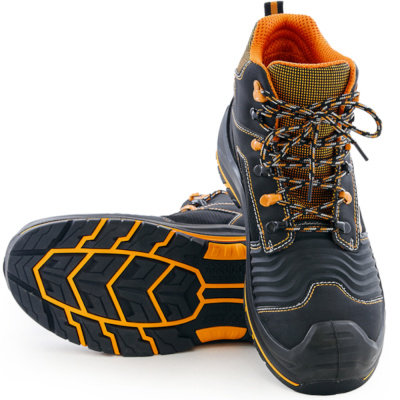 Ботинки "PERFECT PROTECTION-PREMIUM EDITION-КЕВЛАР" KTR4-CKW ПУ-резина с ПП и АС  на нат. меху (43)