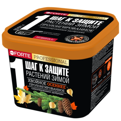 Для хвойных 1л Осеннее Бона Форте пролонгированное удобрение с кремнием 2/12 БФ