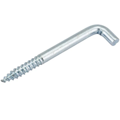 Крюк шуруп L-образный KRHR-10