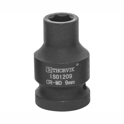 Головка торцевая ударная 1/2"DR, 9 мм IS01209 