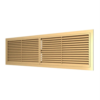 Решетка пластмассовая переточная односторонняя, 4513РП беж