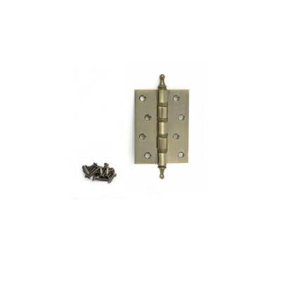 Петля Апекс 1шт 120*80-В4-Steel-AB бронз. унив 4 подш++