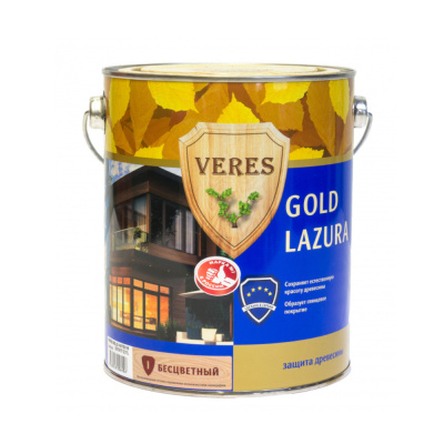 Пропитка Верес Gold №9 палисандр 2,7л "VERES"