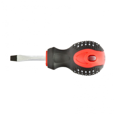 Отвертка Matrix Fusion SL5,0 х 38 мм, CrV, 3-х компонентная рукоятка anti slip