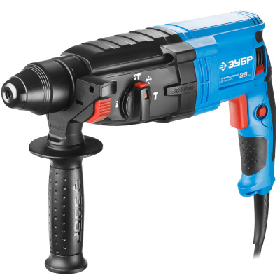 Перфоратор SDS Plus, серия Профессионал ЗУБР 800 Вт, 26 мм, 