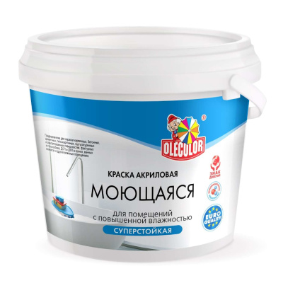 ВДК моющаяся "OLECOLOR"   1,0 кг