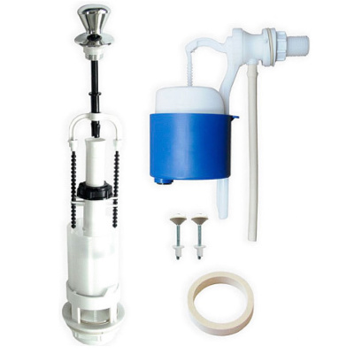 Арматура для бачка 66 шток/бок"Псков