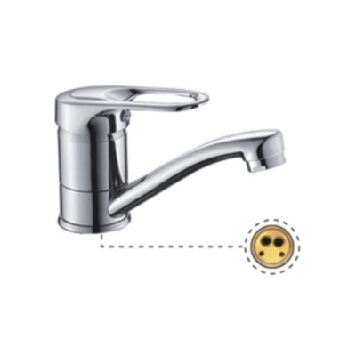 Смеситель для кухни с коротким изливом P4525