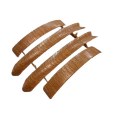 Комплектующие для наличника 70мм "Идеал" (набор из 4 эл.) Дуб коньячный 206