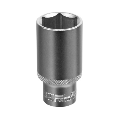 Головка торцевая удлиненная, 32мм, 6-ти гранная, CrV, под квадрат 1/2"// Stels